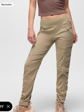 prAna Koen Mid rise Pants. Sandbar. Size M/TL. NWOT